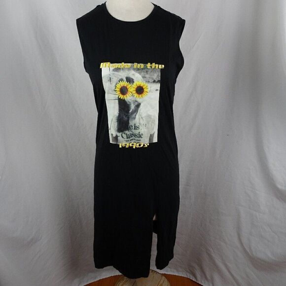 2% Wip Group Made in the 1990s Women Black Dress Size S - Picture 1 of 9